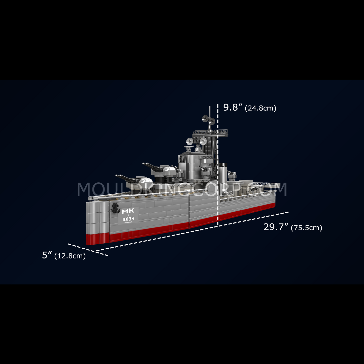 Mould King 10133 Battle-Class Destroyer Model Building Set | 1,815 pcs