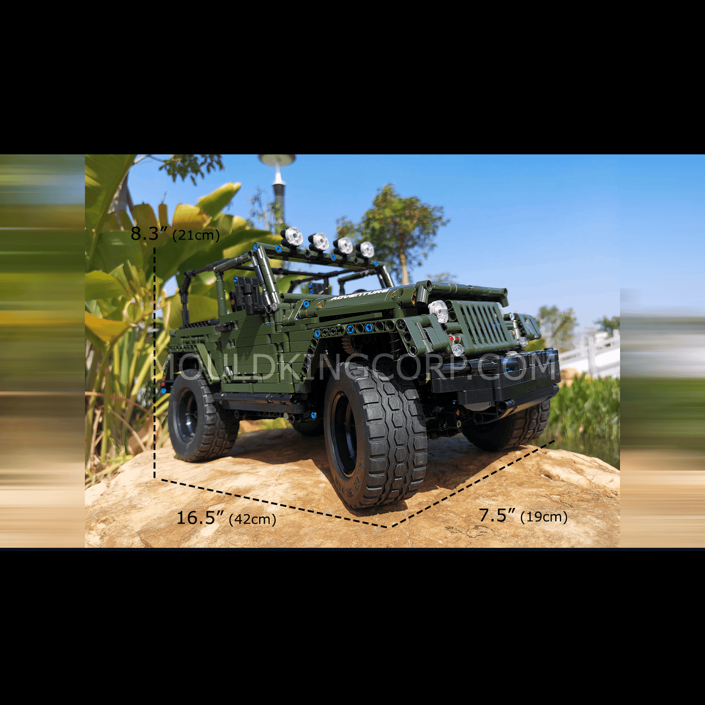 Mould King 13124 Wrangler Remote Controlled Building Set | 2,096 PCS