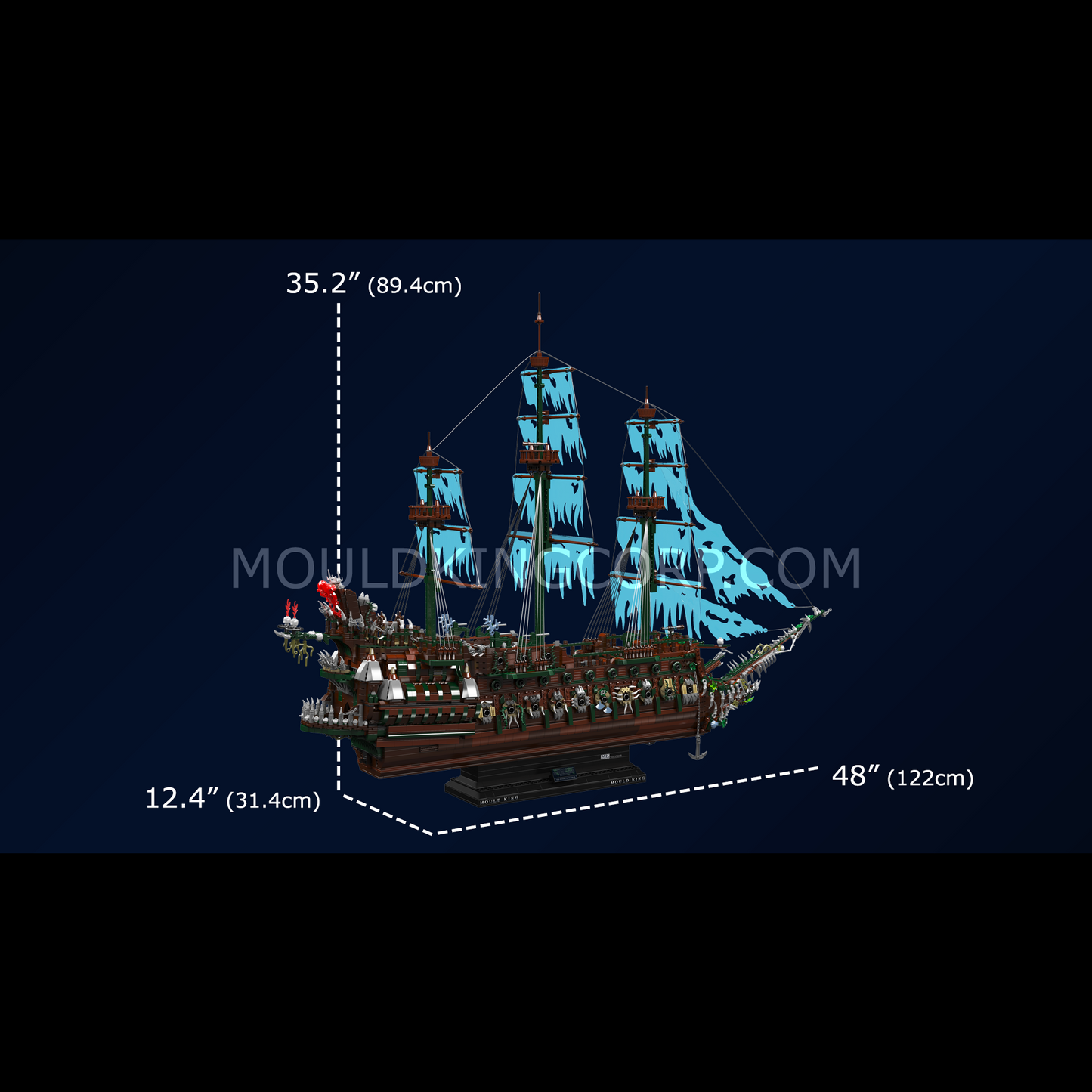Mould King 13218 The Flying Dutchman Ghost Ship Building Set | 4,244 Pcs