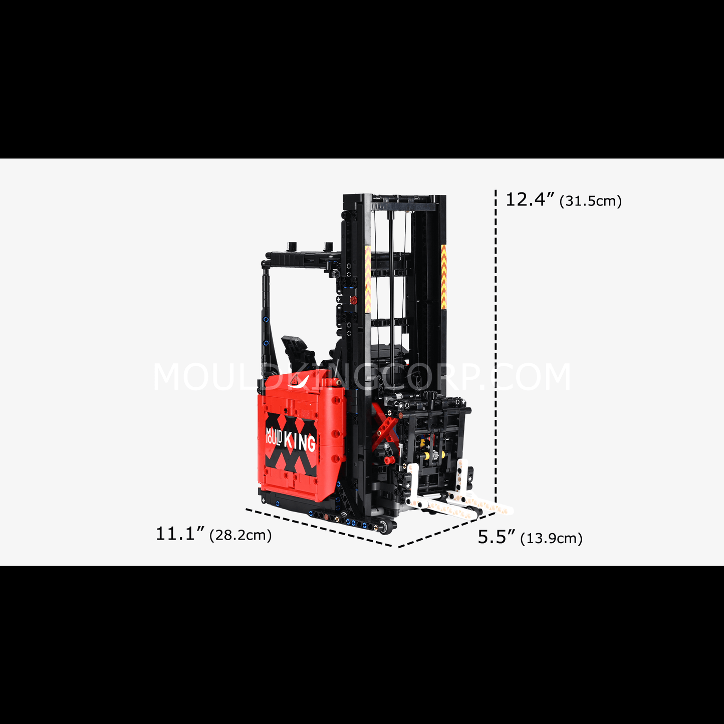 MOULD KING 17041 Remote Controlled Forklift Building Set | 1,506 PCS