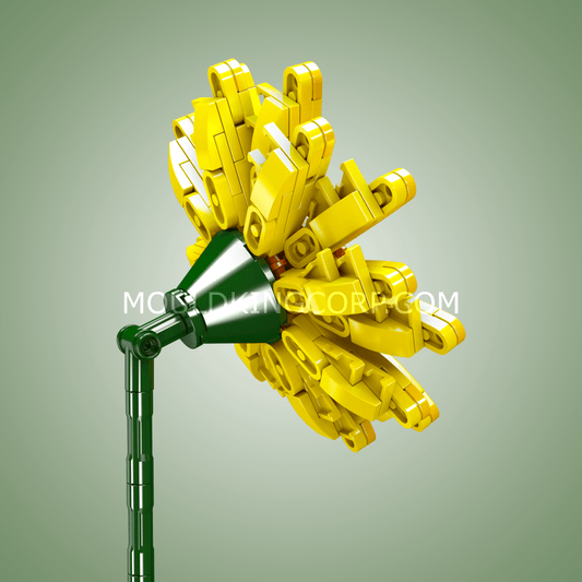 Mould King 24003 Barberton Daisy Flower Building Kit | 180 PCS