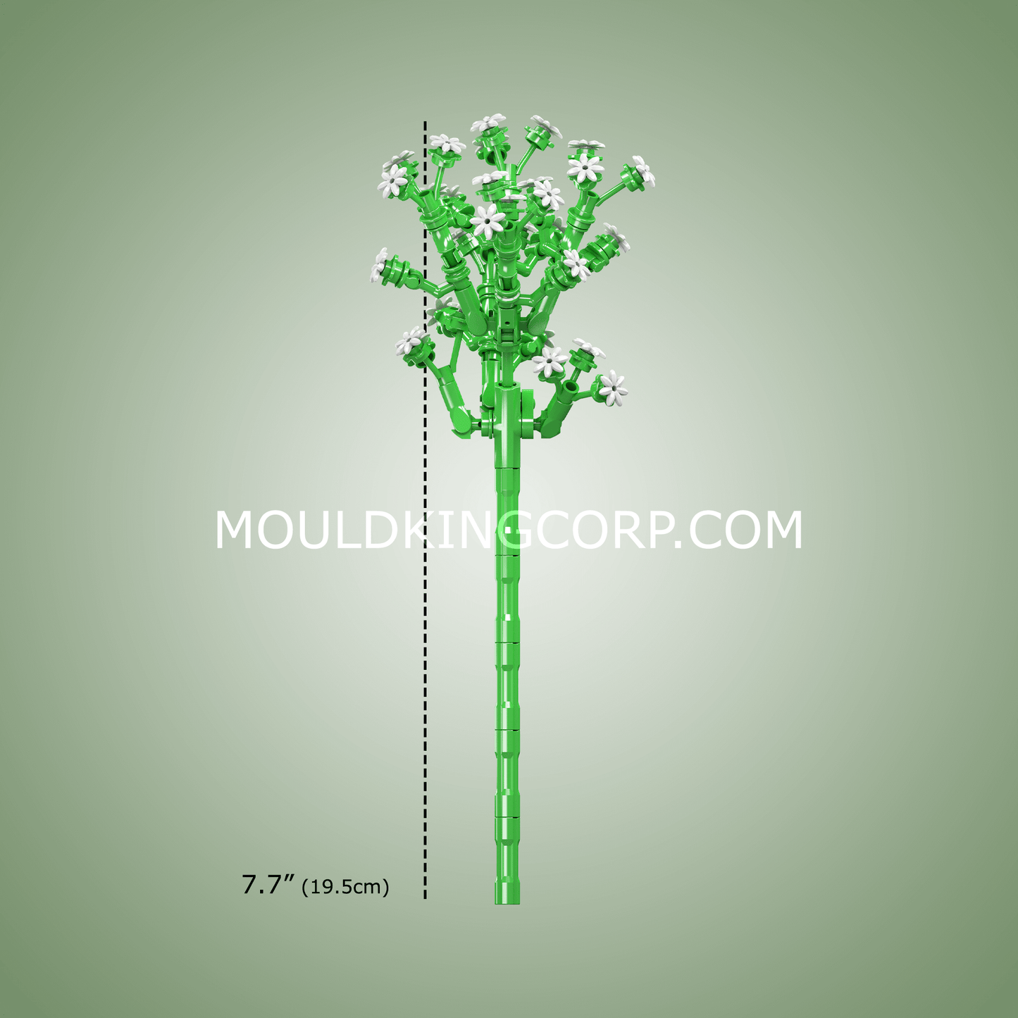 Mould King 24004 Babysbreath Flower Decor Building Set | 144 PCS