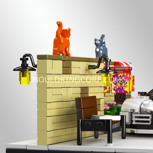 Mould King 24065 Street-side Centodieci Super Sports Car Building Set | 588 Pcs