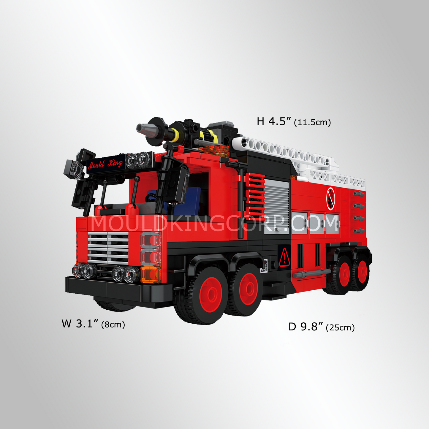 Mould King 24094 Urban Rescue Fire Truck Building Set | 752 Pcs