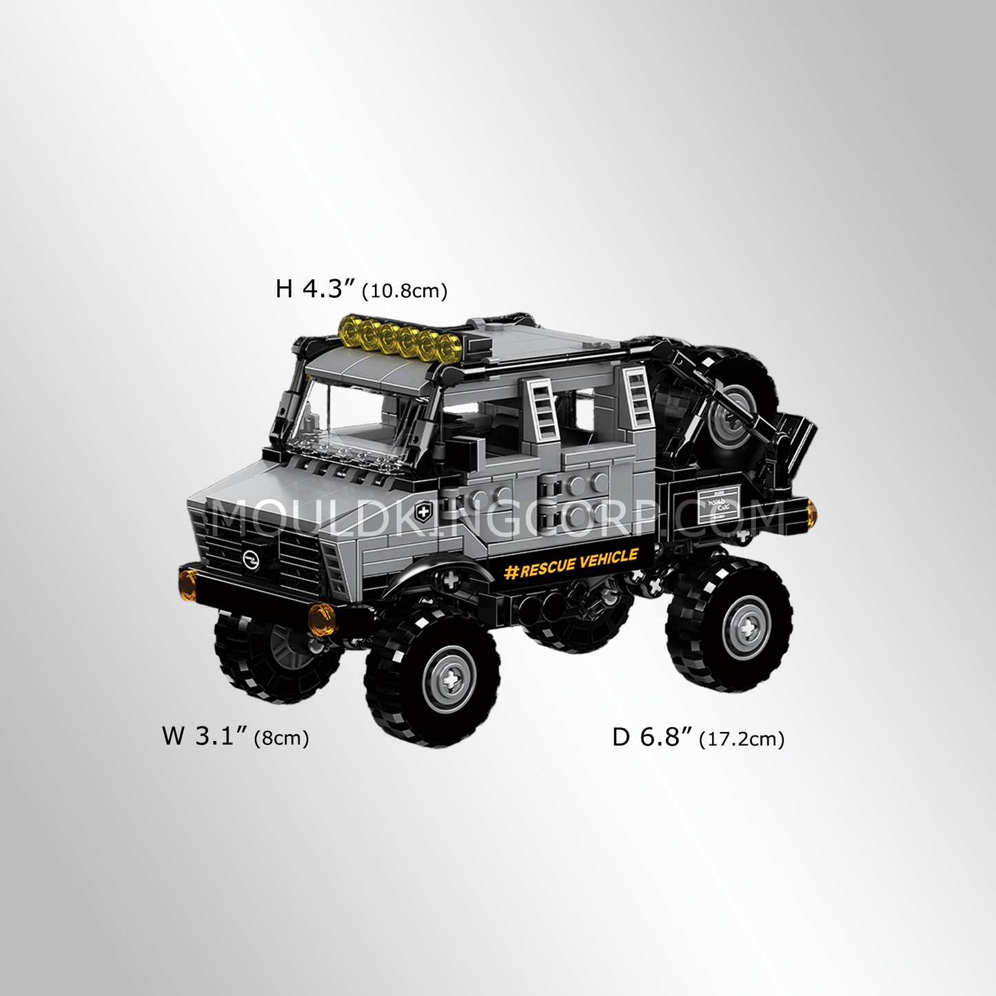 Mould King 24102 Rescue Vehicle Building Set | 510 Pcs