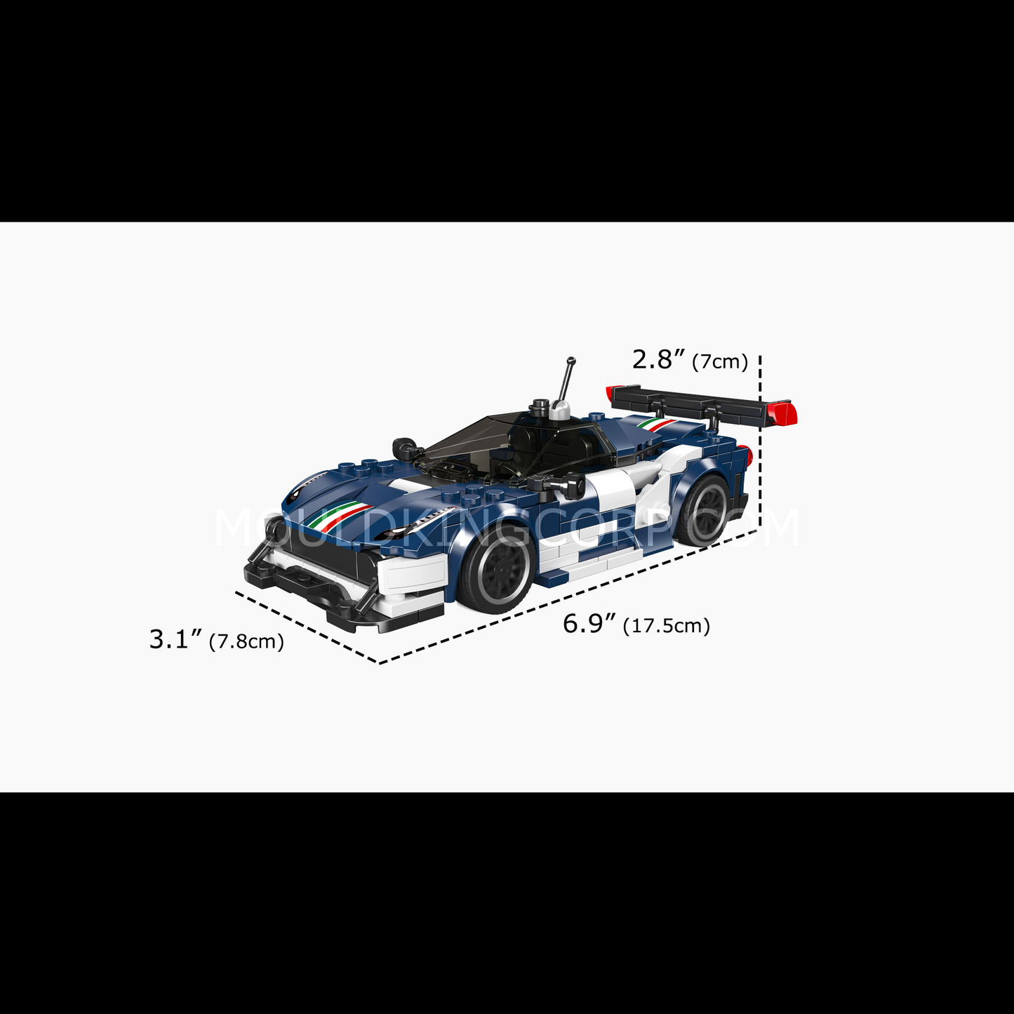 Mould King 27086 F488 GT3 Supercar Model Building Set | 410 Pcs
