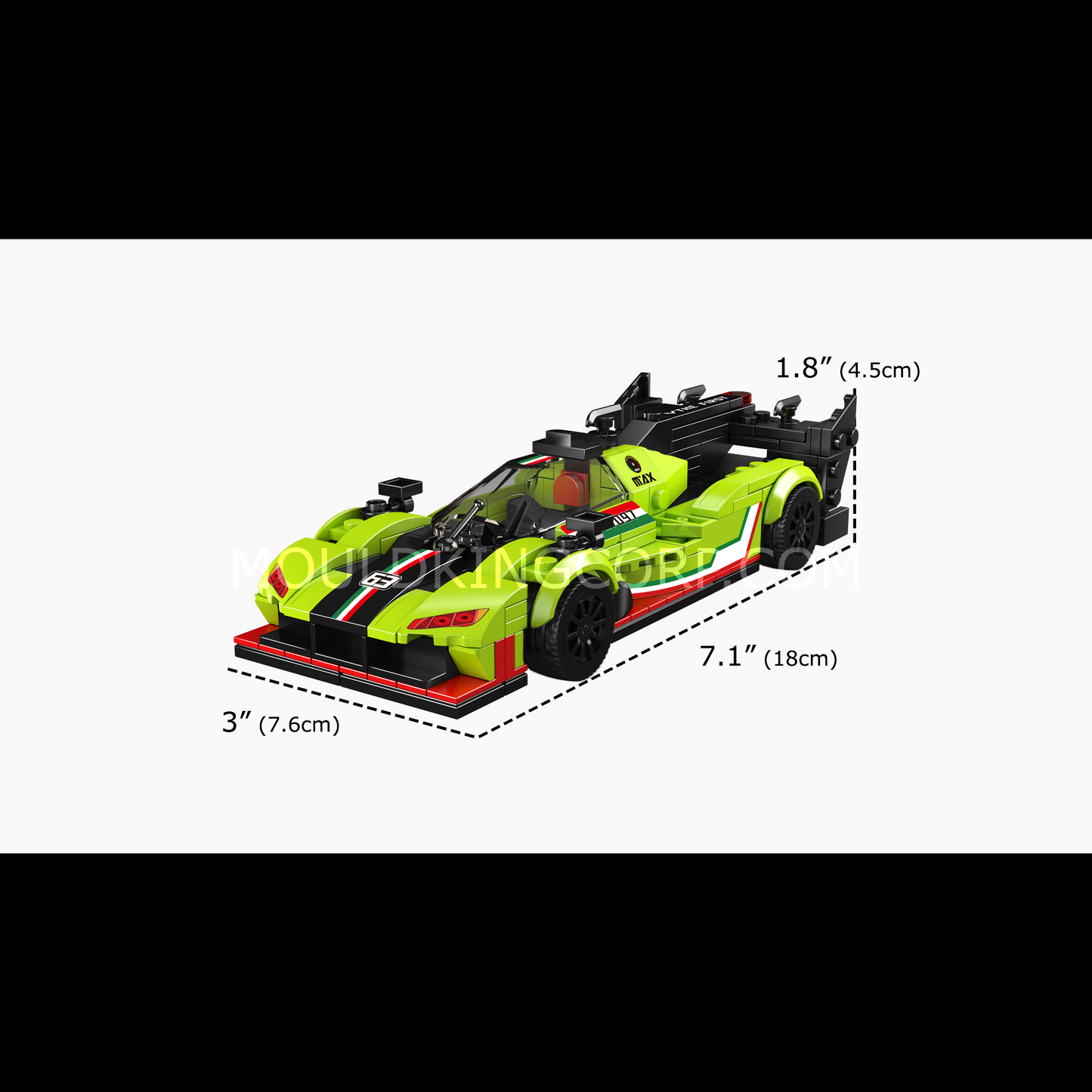 Mould King 27097 Lambo SC63 Supercar Building Kit | 466 Pcs