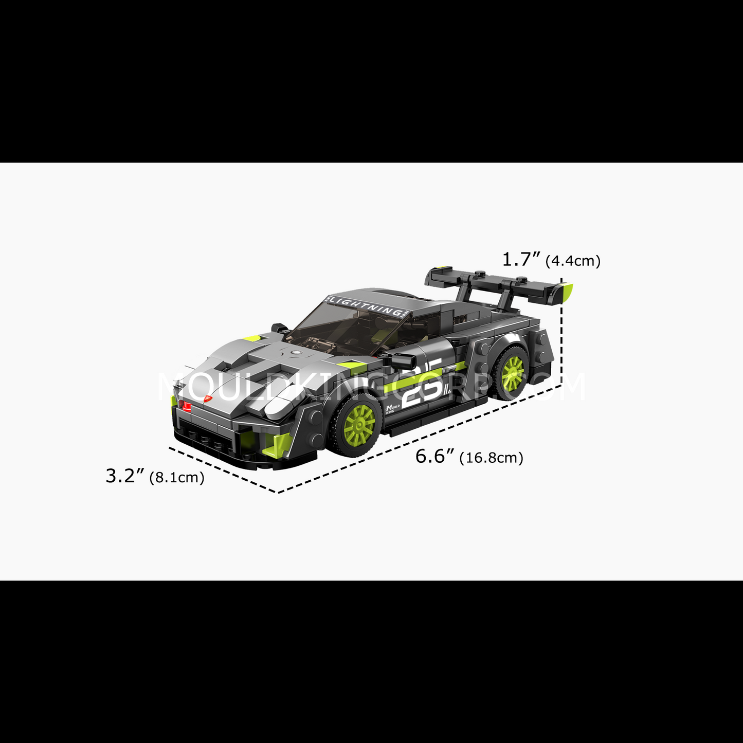 Mould King 27116 911 GTZ R5 Car Model Building Set | 435 Pcs