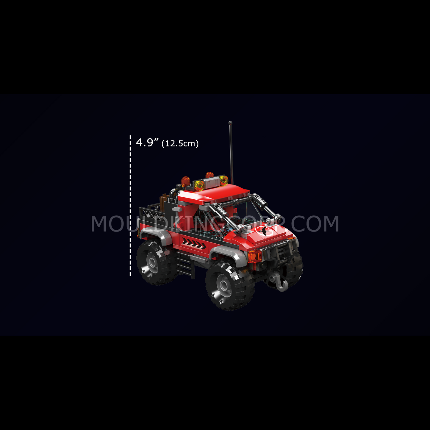 Mould King 29004 Ankylosaurus Helicopter & Off-Road Camp Dino Egg Building Set | 403 Pcs