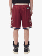 Star Crest Striped Soccer Shorts