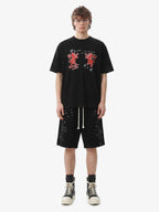 Studded Jersey Sweat Shorts - 2630