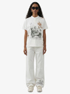 Fairy Tale Grunge Band Collar Henley T-Shirt