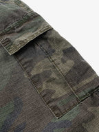 Camo 3/4 Length Cargo Pocket Shorts