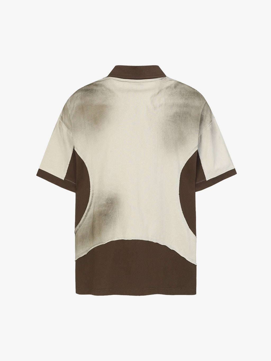 Deconstructed Tie-Dye Polo