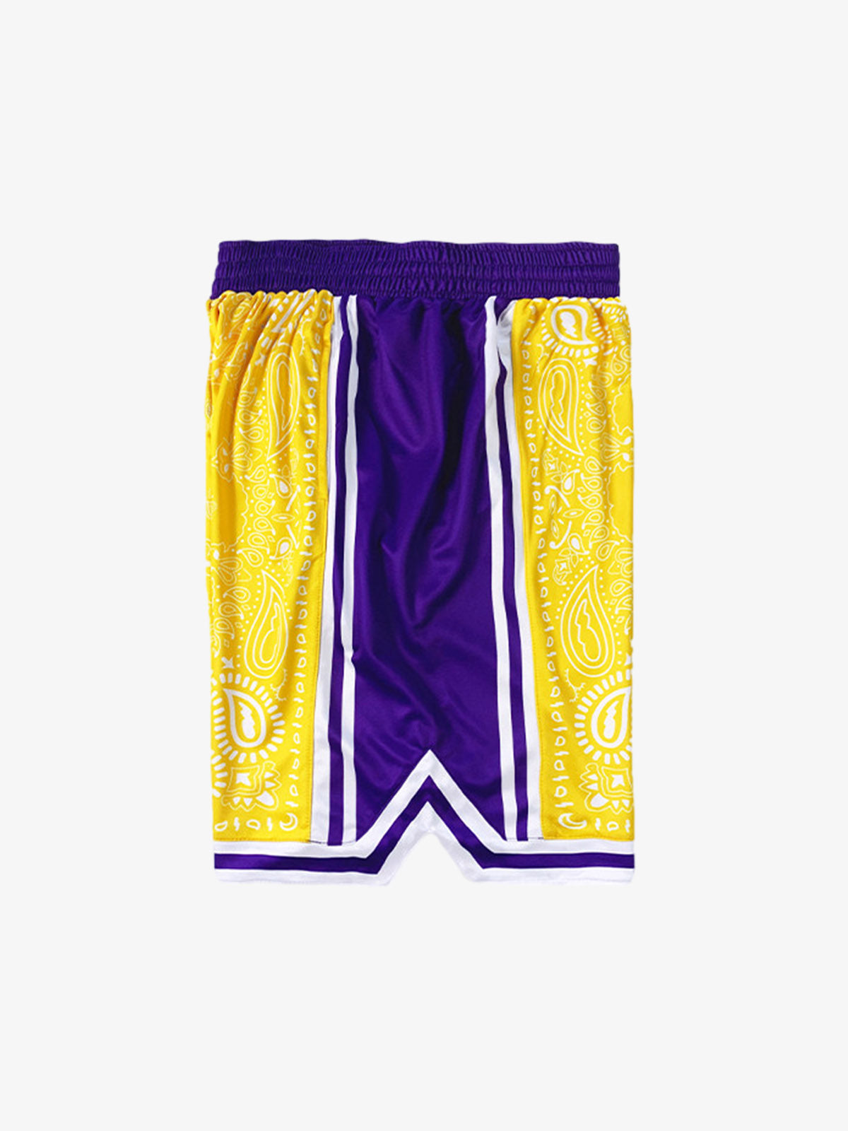 Paisley Print Soccer Shorts