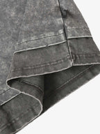 Exposed Seam Washed T Shirt