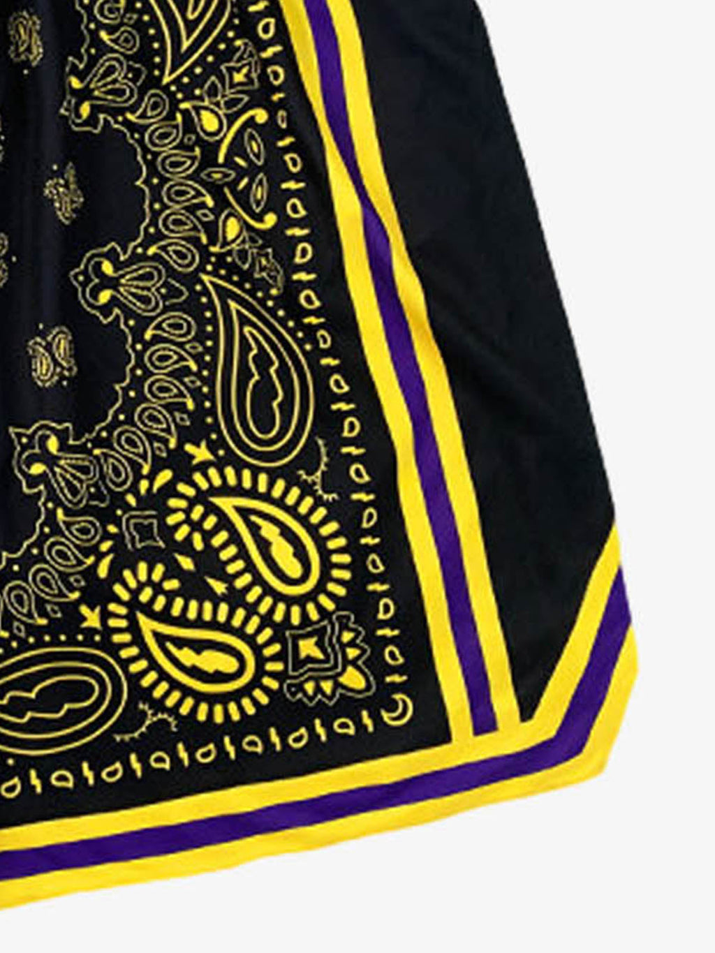Paisley Print Soccer Shorts