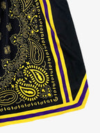 Paisley Print Soccer Shorts