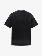 Grunge Faded Photo Print T Shirt