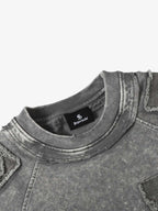Exposed Seam Washed T Shirt