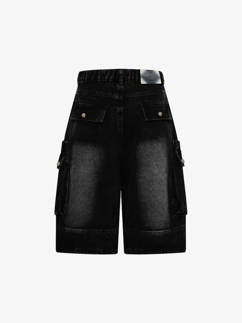 Cargo Multi-Pocket Denim Jorts