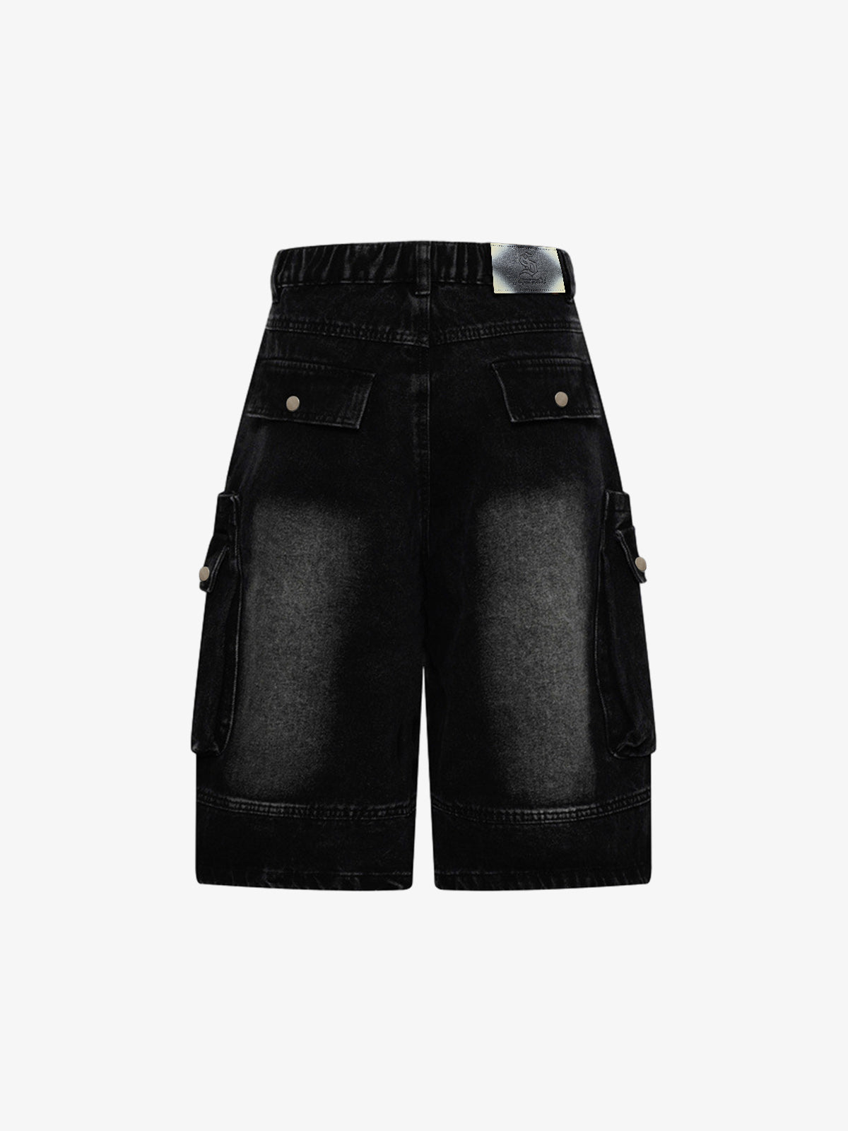 Cargo Multi-Pocket Denim Jorts
