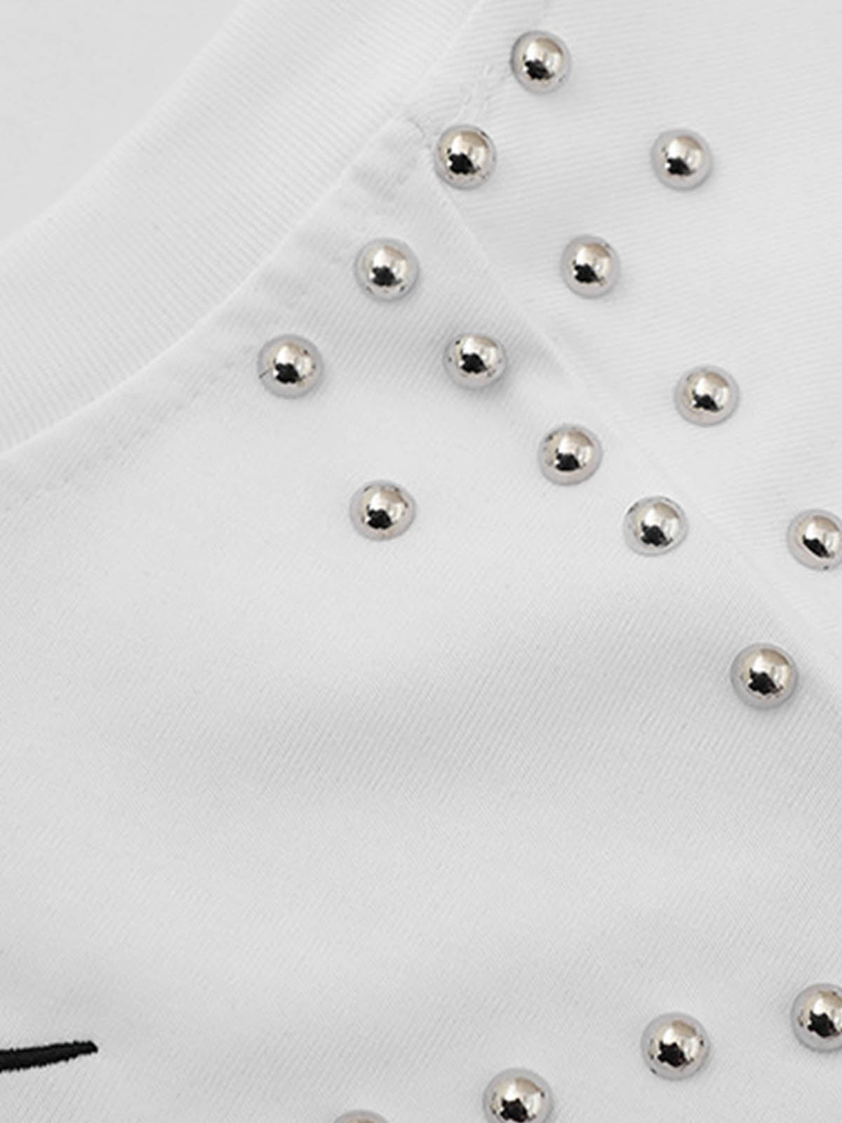 Studded Tribal Sleeveless T-Shirt