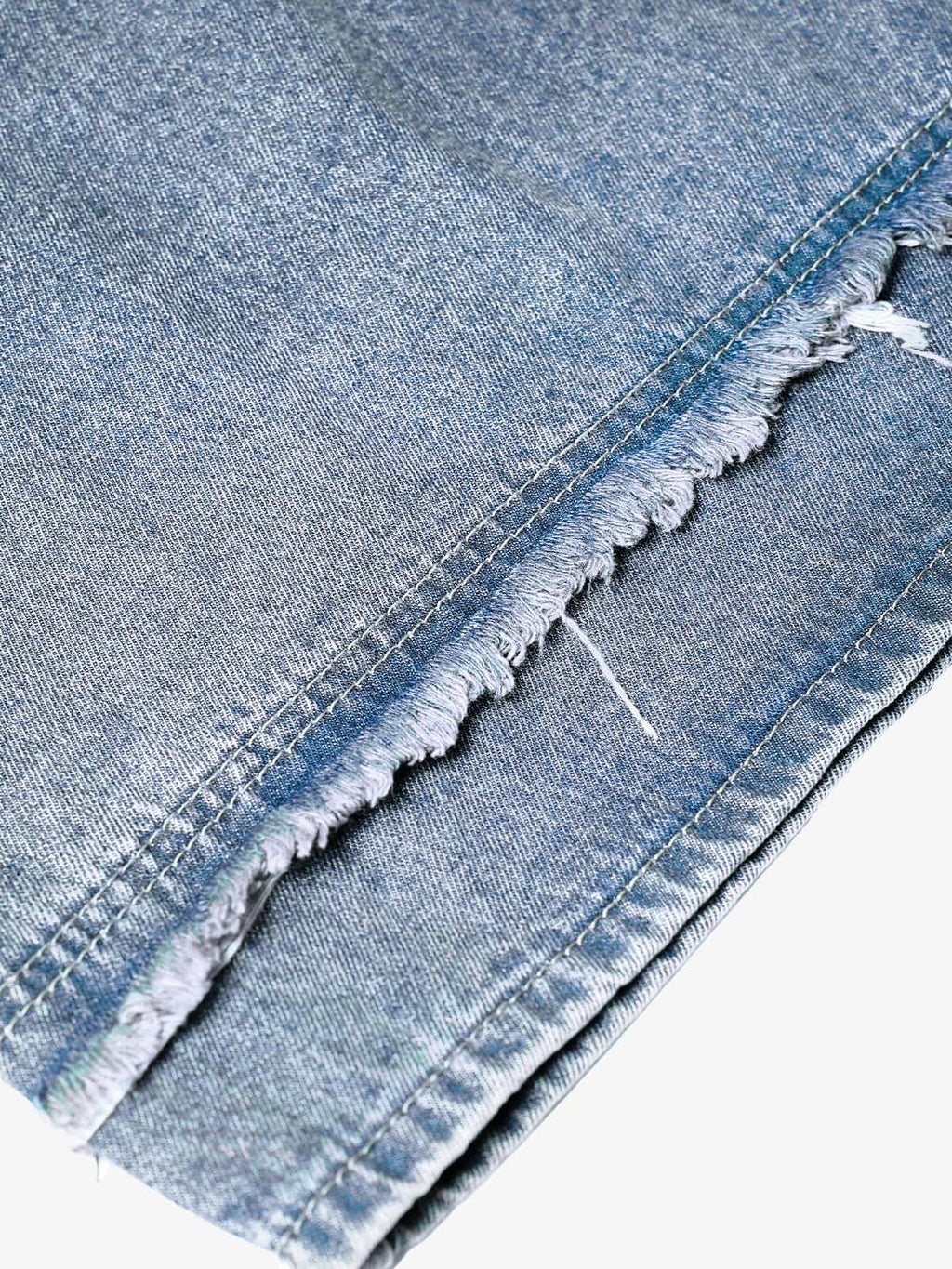 Thesupermade High Street Washed Distressed Denim Shorts - 2100