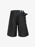Side Strap Cargo Shorts