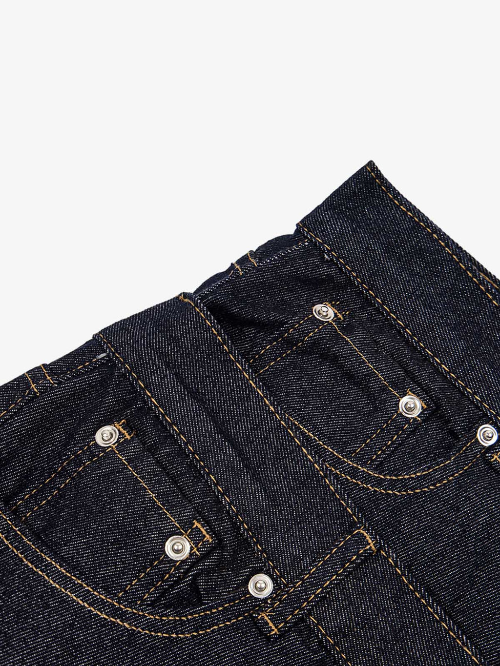 Raw Denim Oversized Shorts