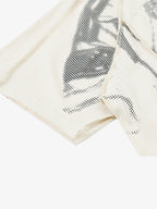 Supermade Trompe L'oeil Halftone Jersey Graphic T-Shirt