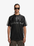 Supermade Gothic Chrome Mixed-Media Retro Jersey