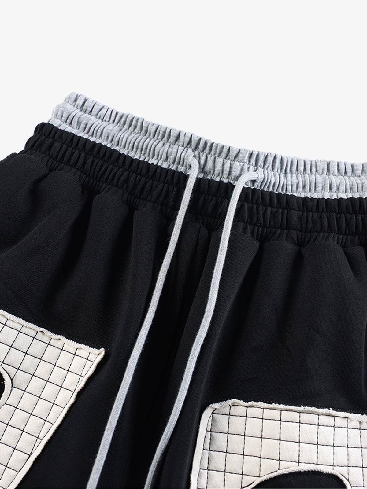 Double-Waisted Ruched Sweatpants