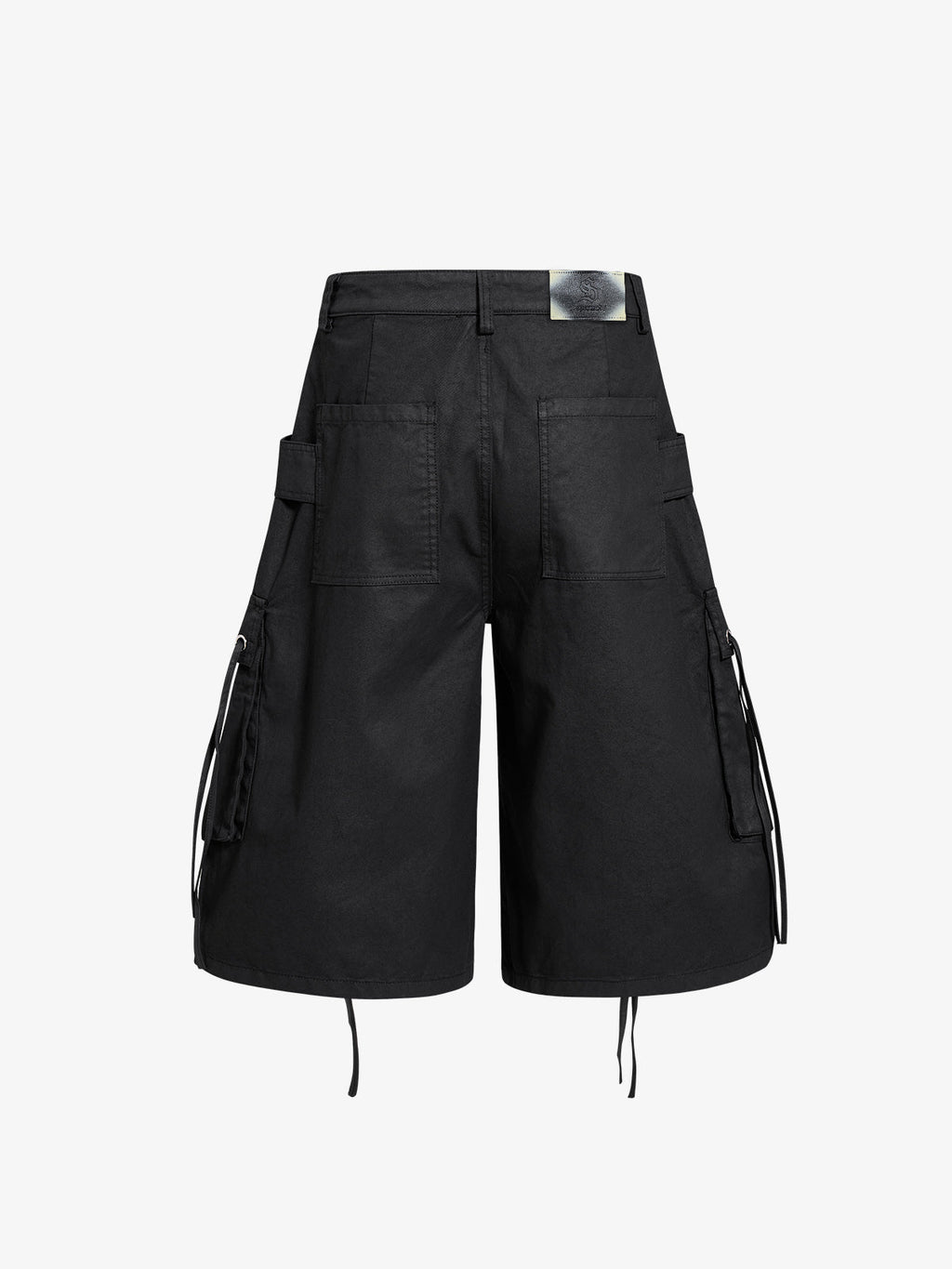 High-Waisted Cargo Shorts
