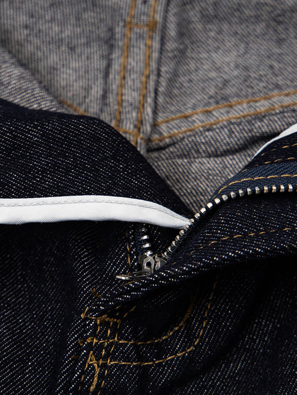 Raw Denim Oversized Shorts