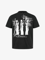 Gothic Statuette Cotton Jersey T-Shirt