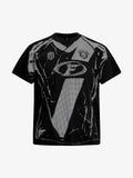 Supermade Trompe L'oeil Halftone Jersey Graphic T-Shirt