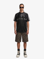 Supermade Gothic Chrome Mixed-Media Retro Jersey