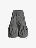 Nylon Cargo Culottes