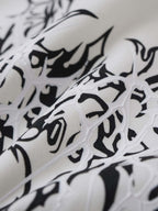 Abstract Flame Long Sleeve Tee