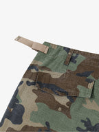 Ripstop Camouflage Cargo Shorts