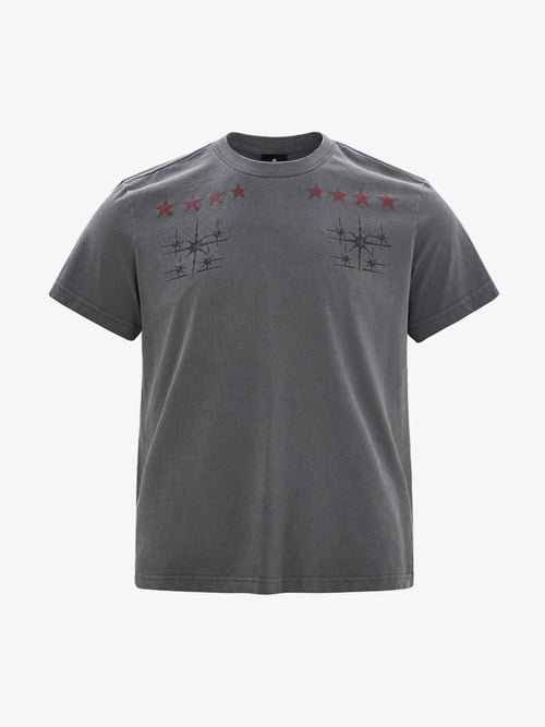 Cyber-Star Gothic Graphic T-Shirt