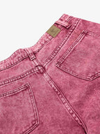 Boho Tapestry Patch Denim Jeans