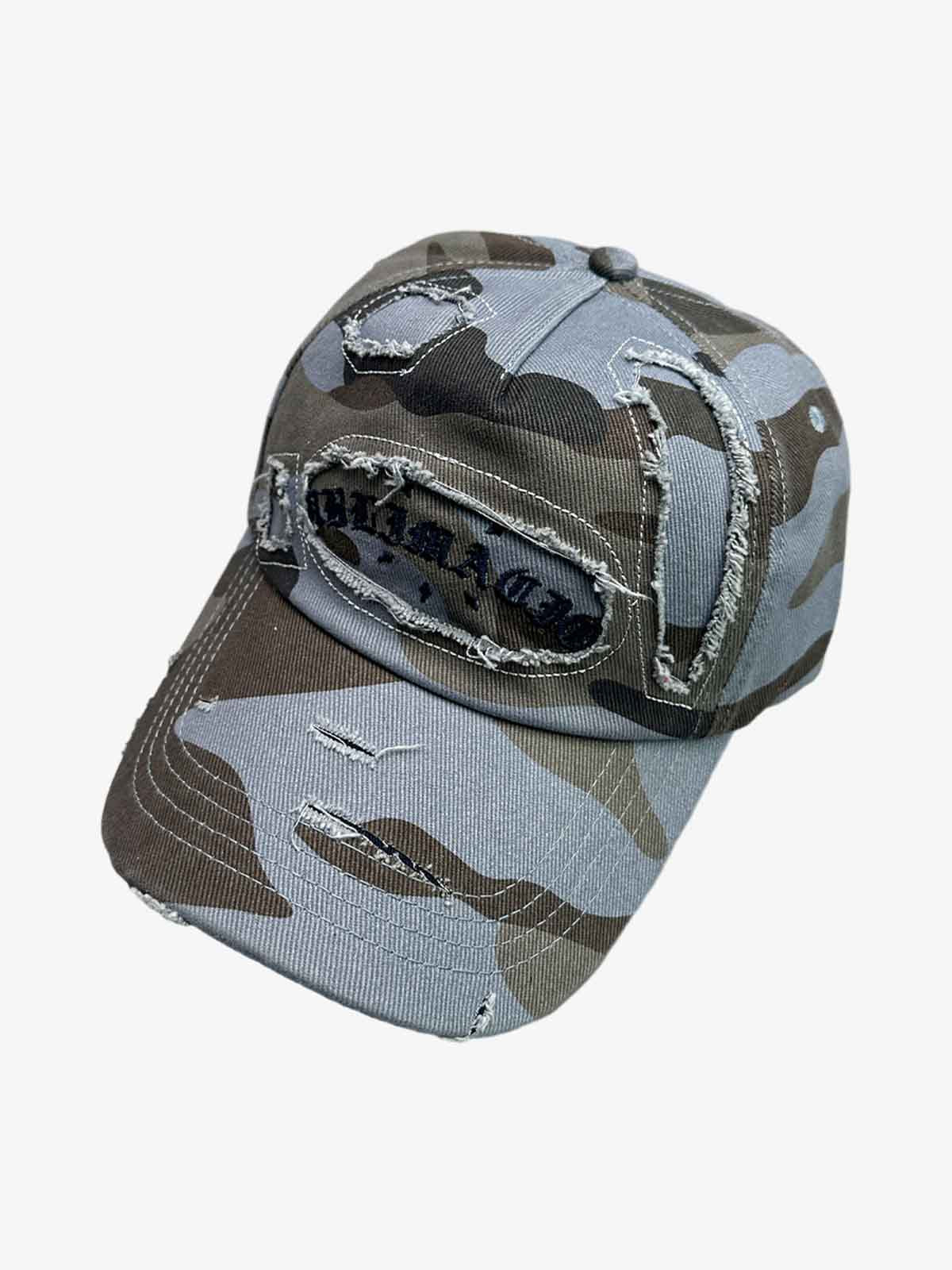 Cotton Twill Camo Baseball Cap