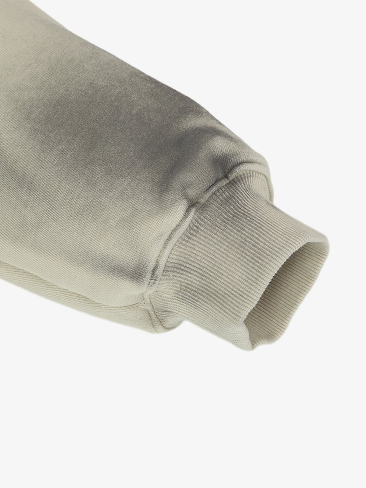 Hip-Hop Wasteland Ink-Dyed Raw Edge Hoodie