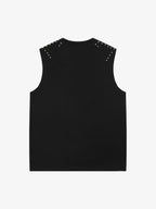 Studded Tribal Sleeveless T-Shirt