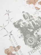 Fairy Tale Grunge Band Collar Henley T-Shirt