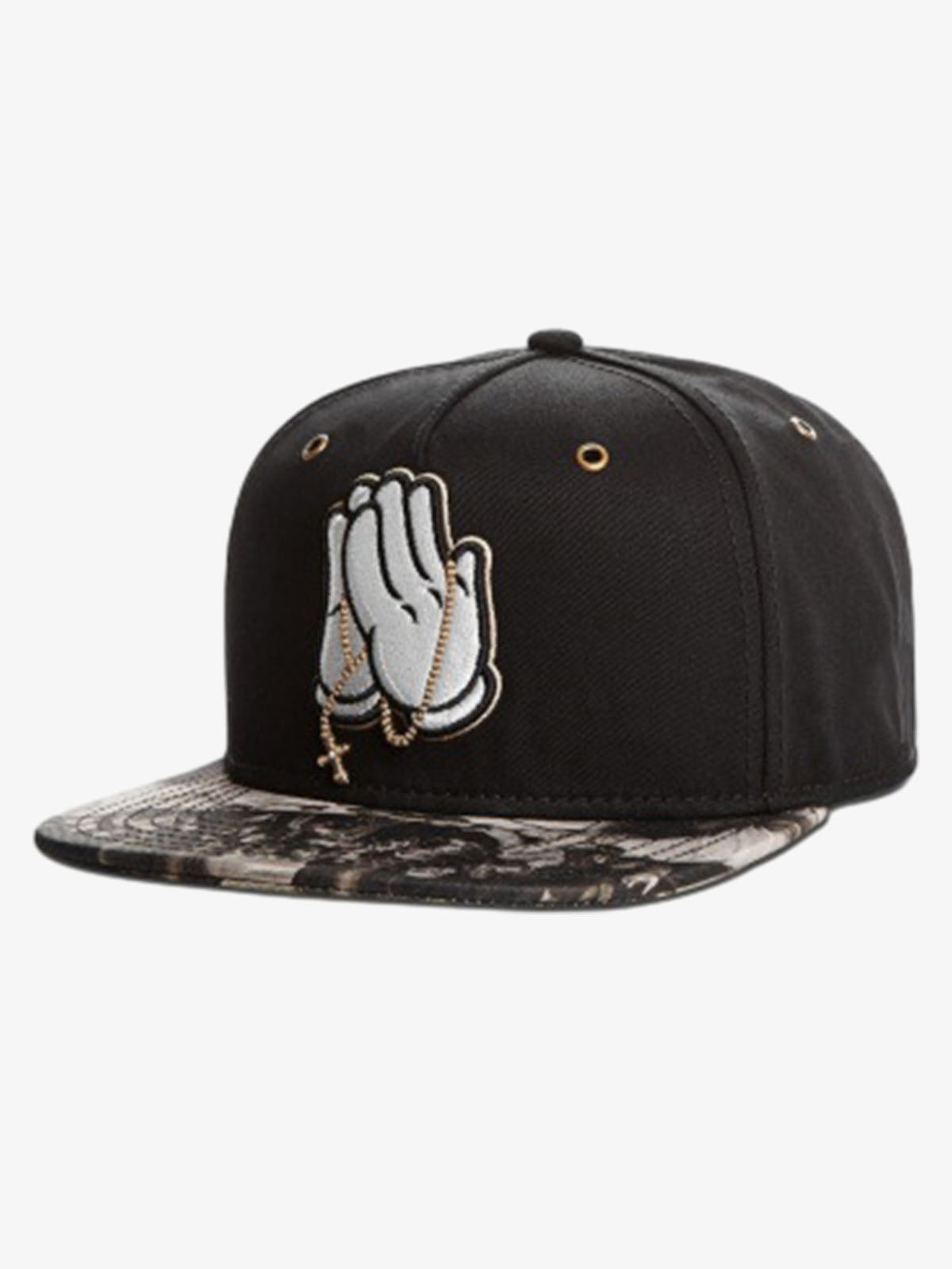 Prayer Embroidered Snapback Hat