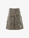 Vintage Leopard Cargo Shorts