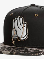 Prayer Embroidered Snapback Hat